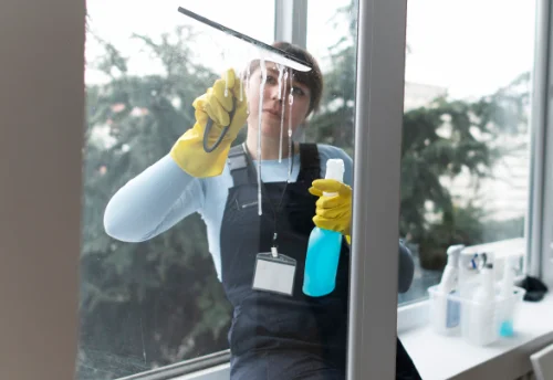 Nettoyage de vitres intérieures et extérieures à Omerville